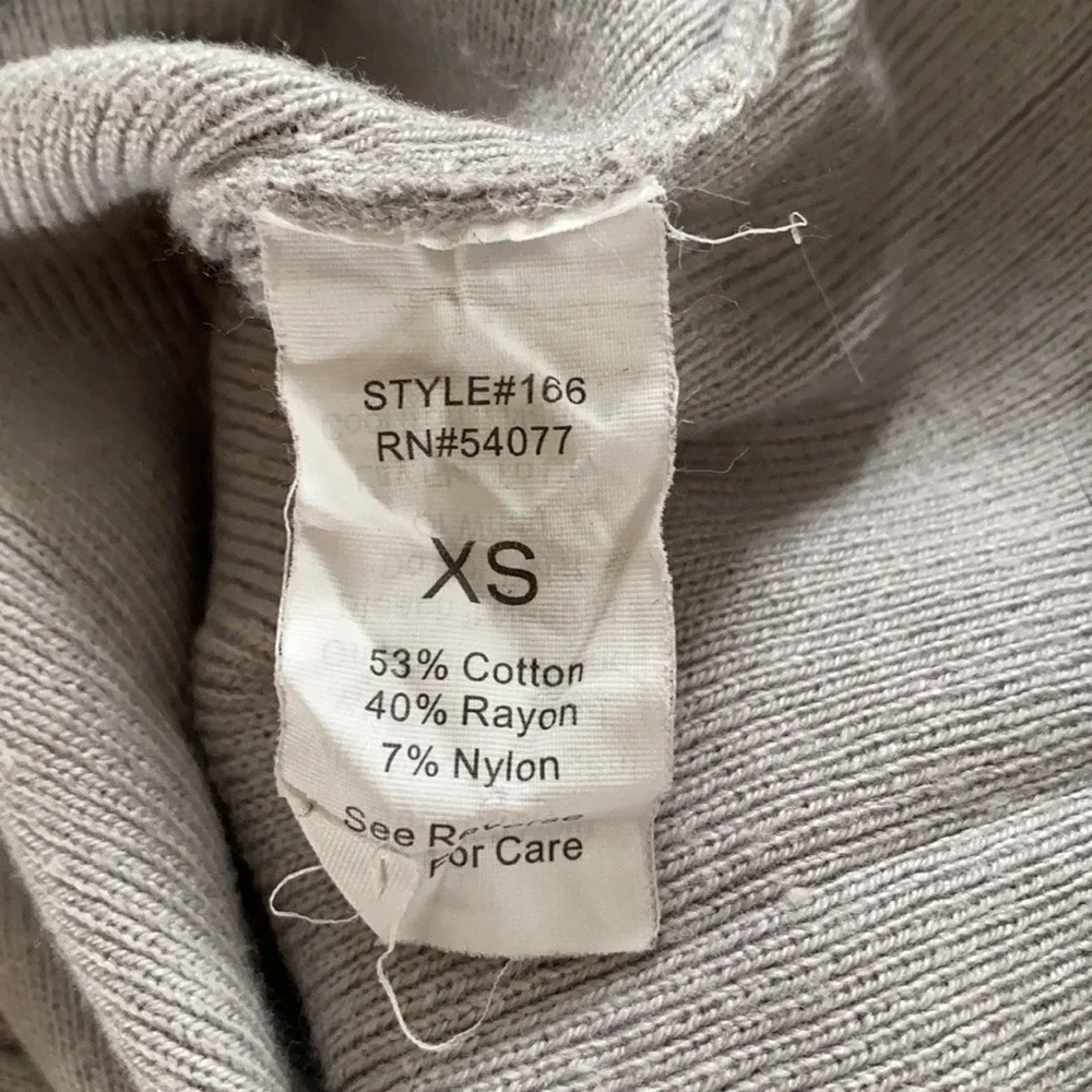 Cabi grey sweater cardigan